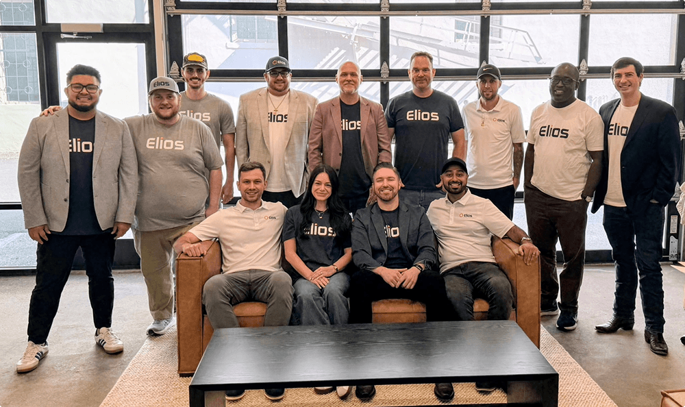 The Elios team collaborating together